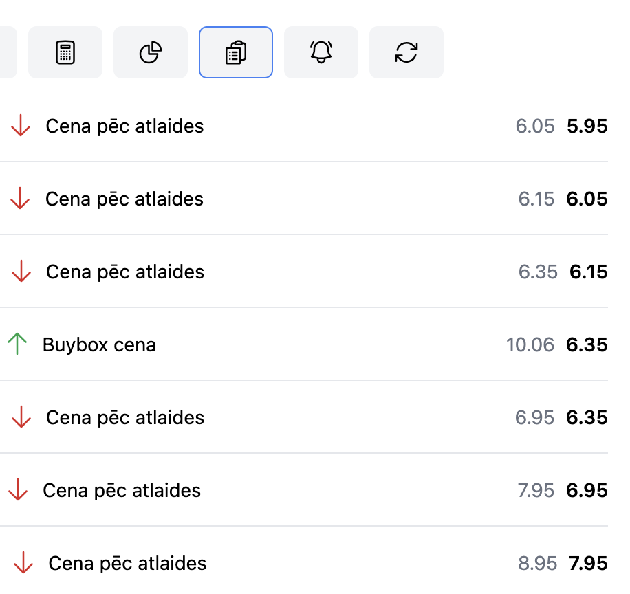 Price Auto-Correction interface preview